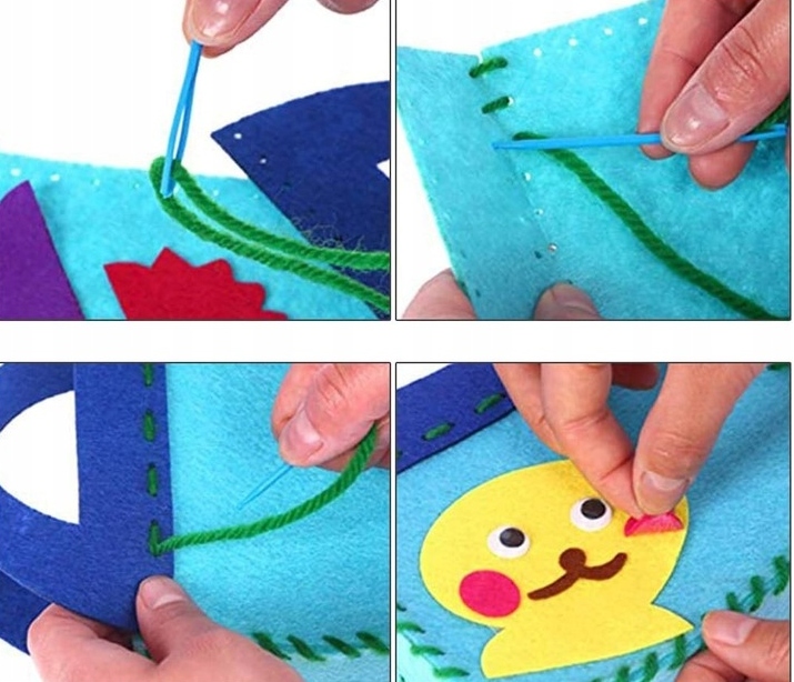 VELTINIO SIUVIMO RINKINYS VAIKAMS, VELTINĖS KREPŠELIS, DIY RINKINYS