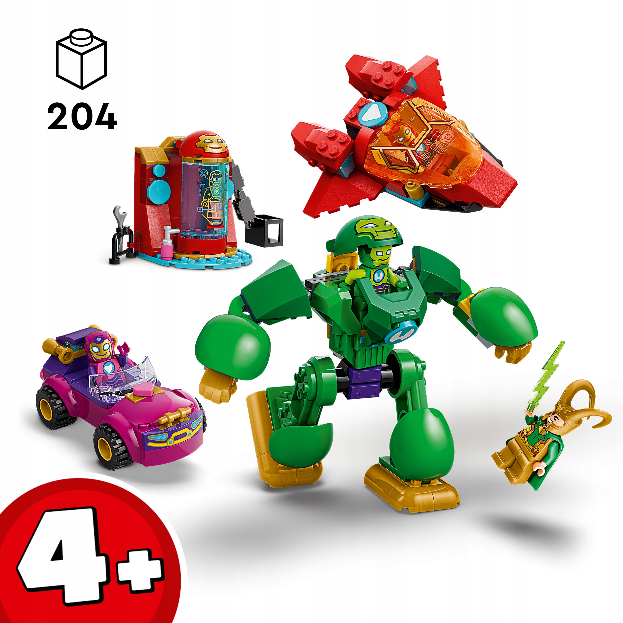 LEGO Super Heroes Loki vs. Iron Man Team 11211
