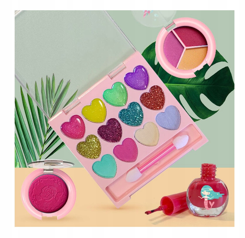 click4TOYS makiažo rinkinys sirenosilė kuprinėlė