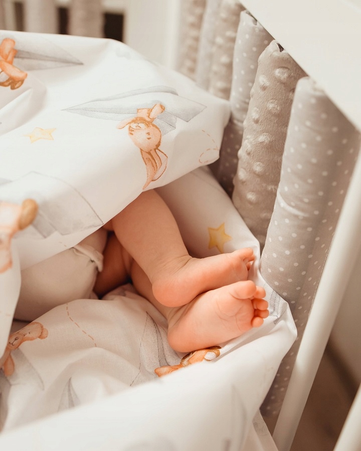 Babymam modulinis grąžulinis apsaugodiklis lovai 20 dalių