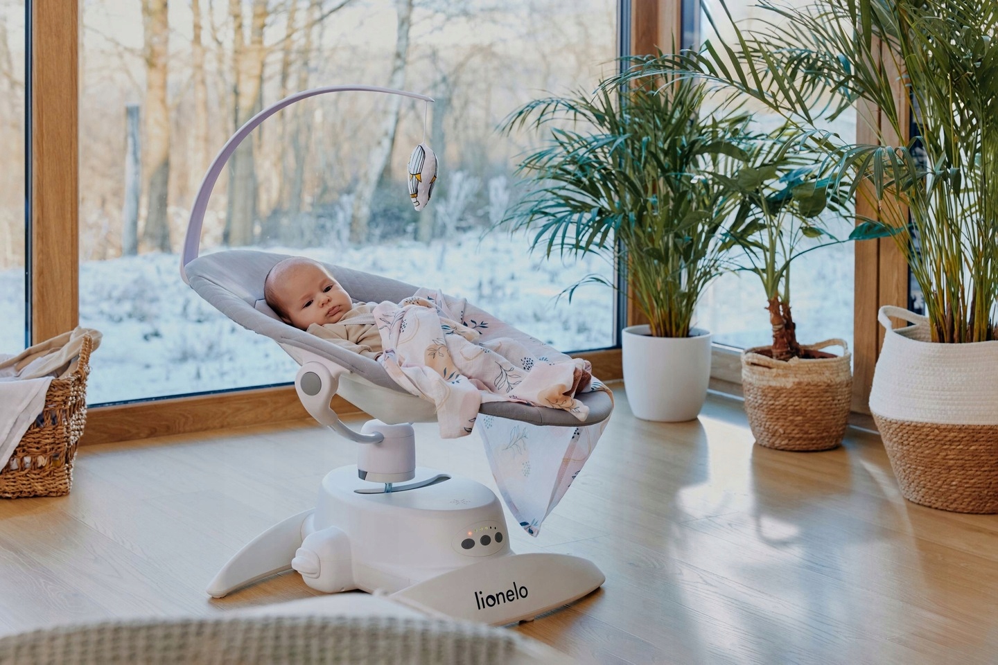 Lionelo Iris elektrinė supama-gulėjimo pakliūnė 0-9 kg