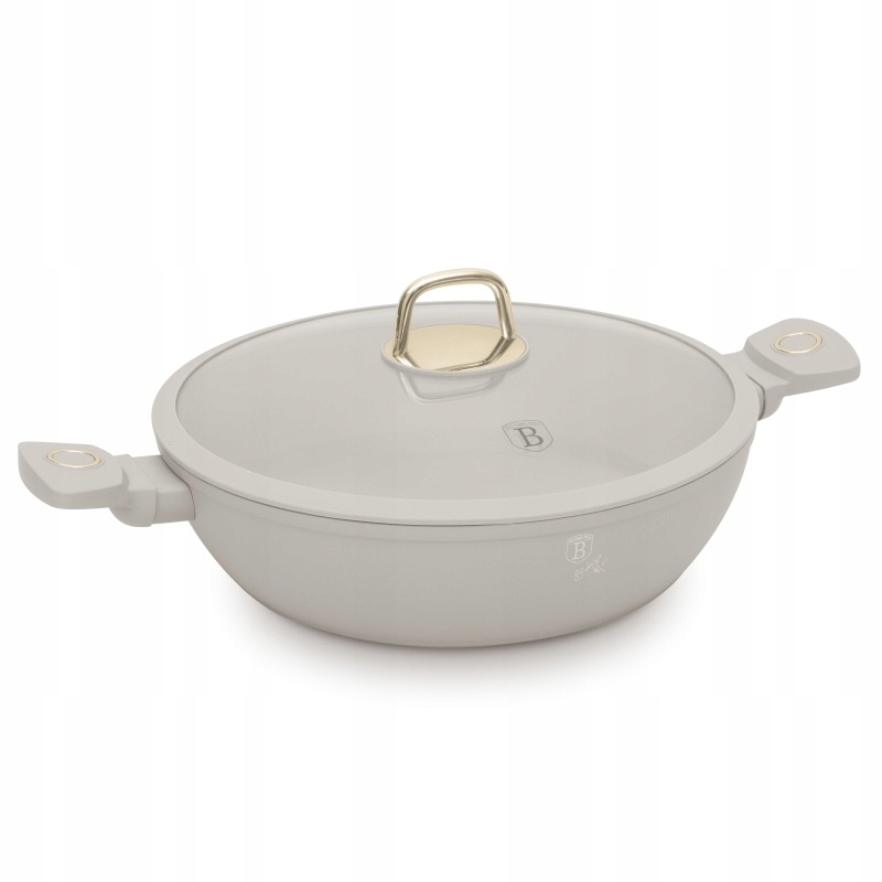 Keptuvė su titano danga ir dangčiu 30 cm Sahara Collection