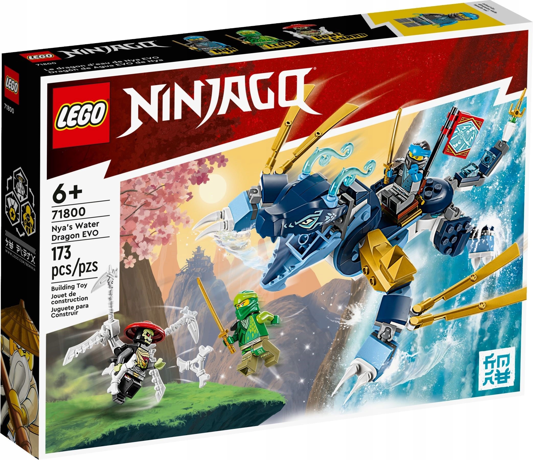 Lego Ninjago vandens drakonas Nyi EVO 71800