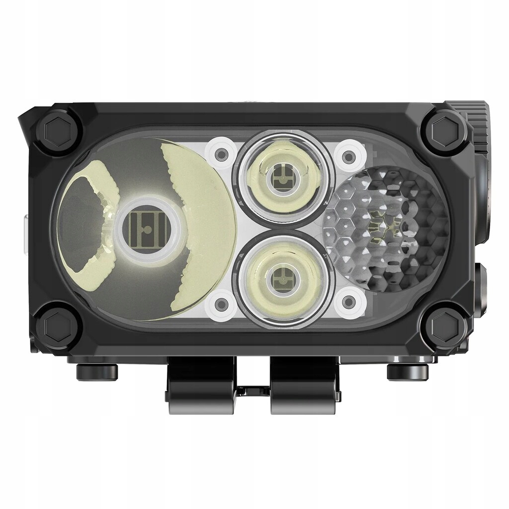 Wuben X2 Pro+ Black kompaktiškas EDC įkraunamas žibintuvėlis – 1500 liumenų