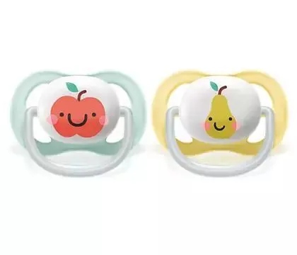 AVENT ortodontinis čiulptukas SCF080/17 0-6 m 2 vnt