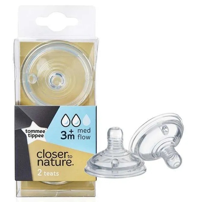 Tommee Tippee vidutinio srauto čiulpis 2 vnt
