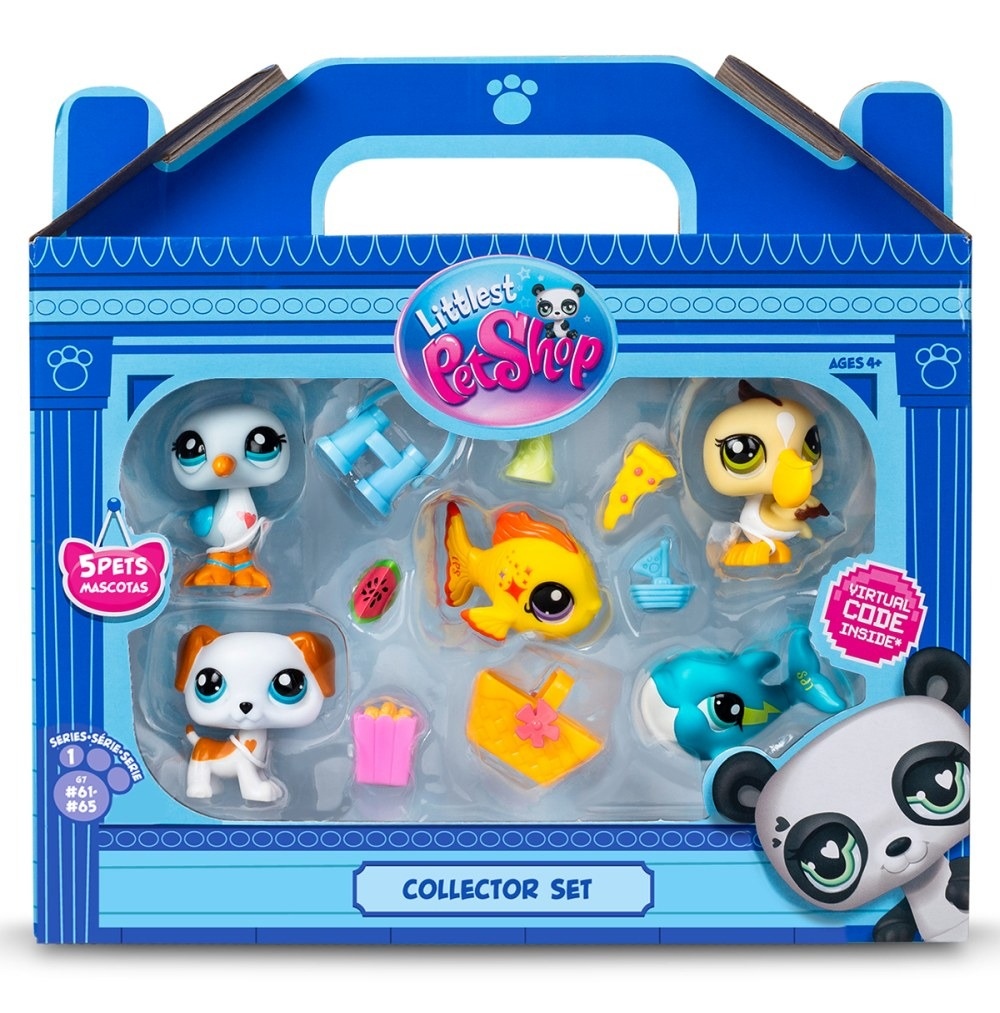 Littlest Pet Shop žvėreliai paplūdimio draugams su aksesuarais