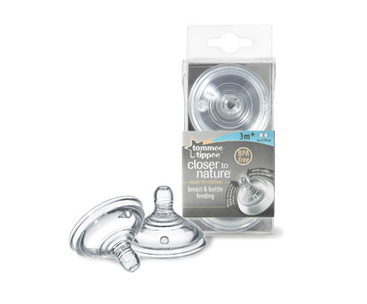 Tommee Tippee vidutinio srauto čiulpis 2 vnt