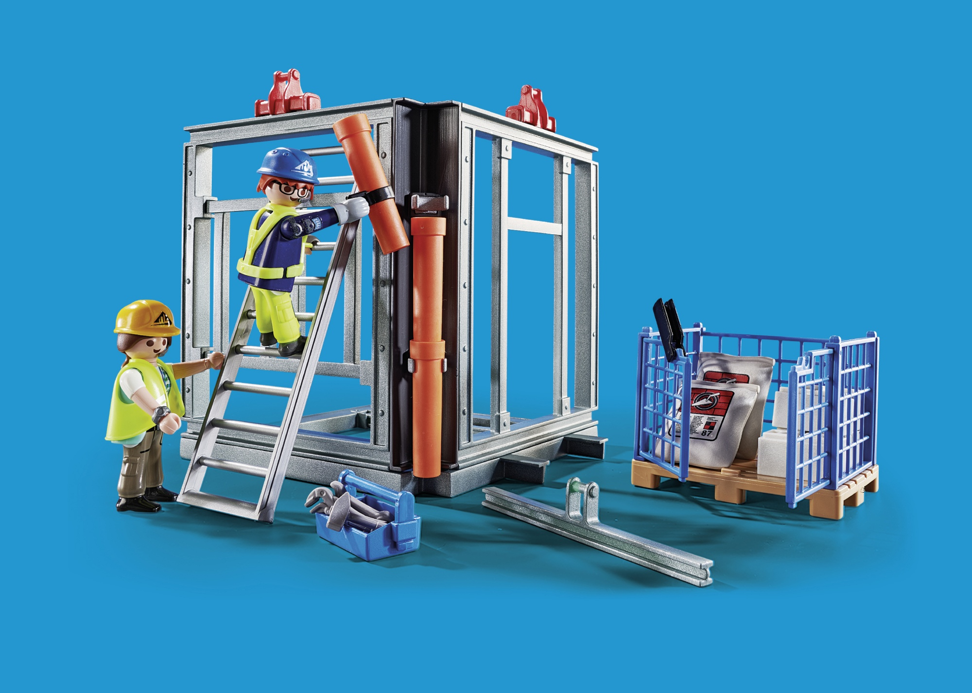 Playmobil 70441 Nuotoliniu būdu valdomas kranas