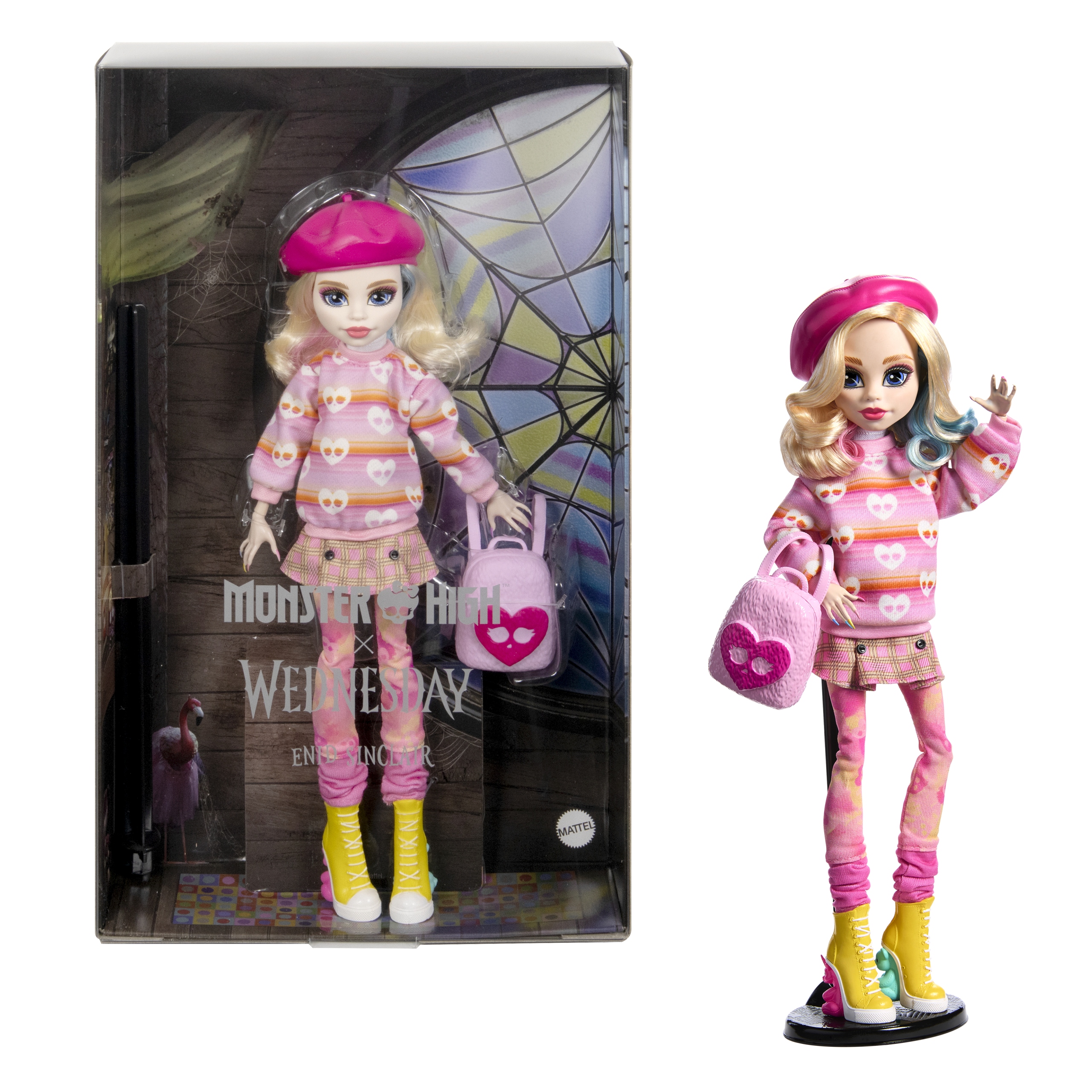 Monster High X Wednesday Enid Sinclair HXJ05