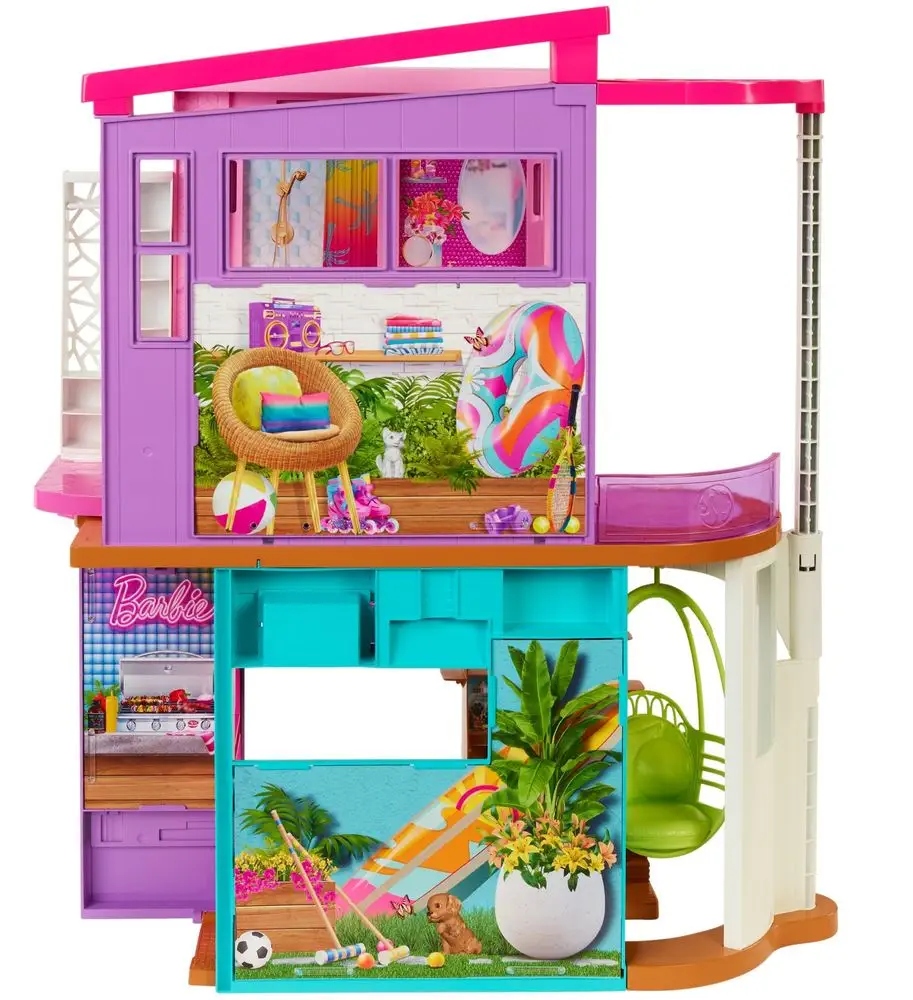 Barbie atostogų lėlių namas HCD50