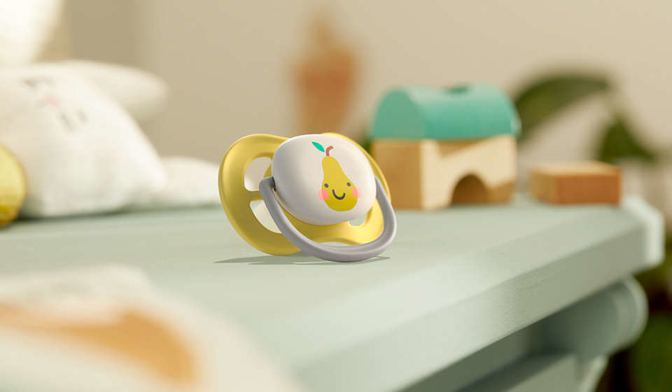 AVENT ortodontinis čiulptukas SCF080/17 0-6 m 2 vnt