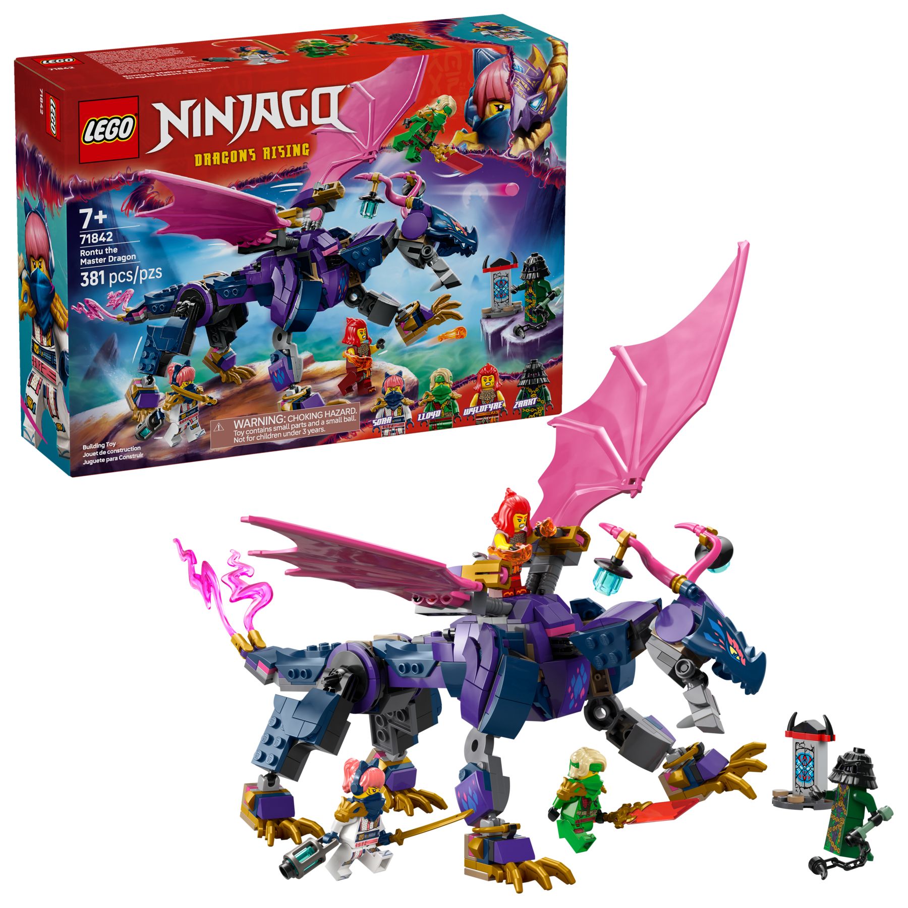 LEGO Ninjago Rontu drakono valdovas 381 kln.