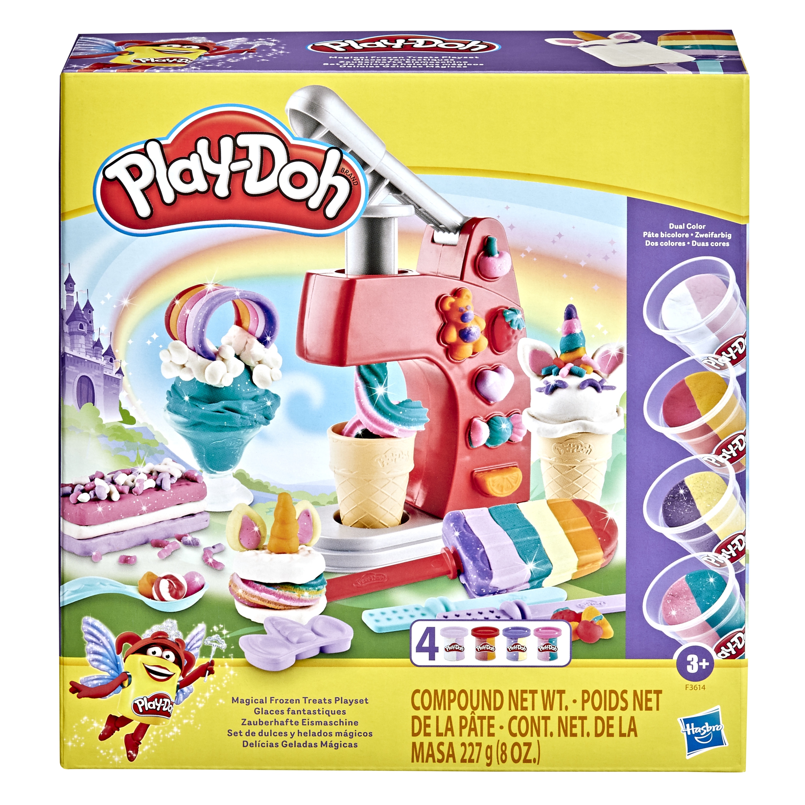 Hasbro Play-Doh stebuklingoji ledų gaminė vienaragis