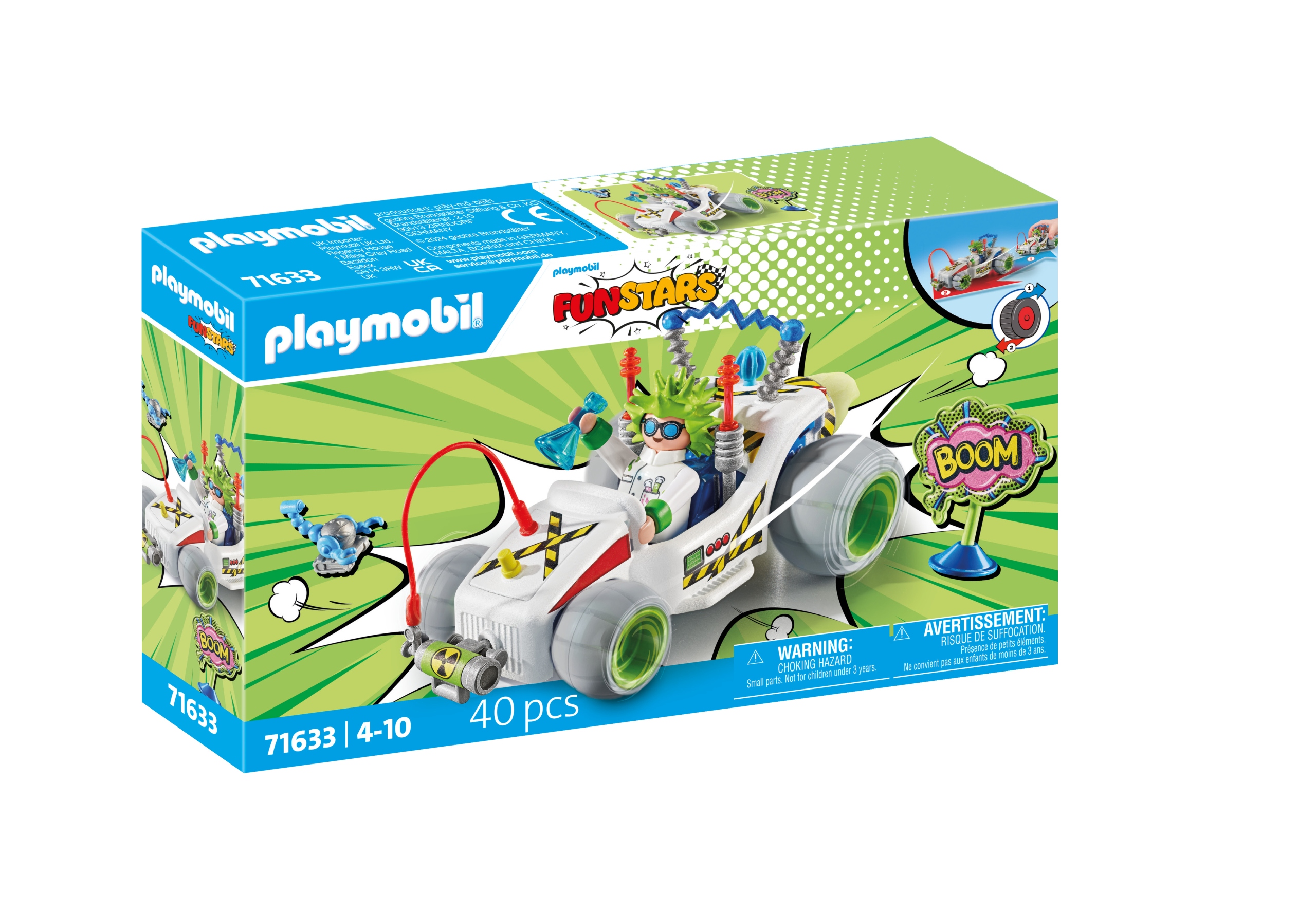 Playmobil Racing profesorius