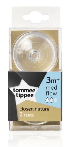 Tommee Tippee vidutinio srauto čiulpis 2 vnt