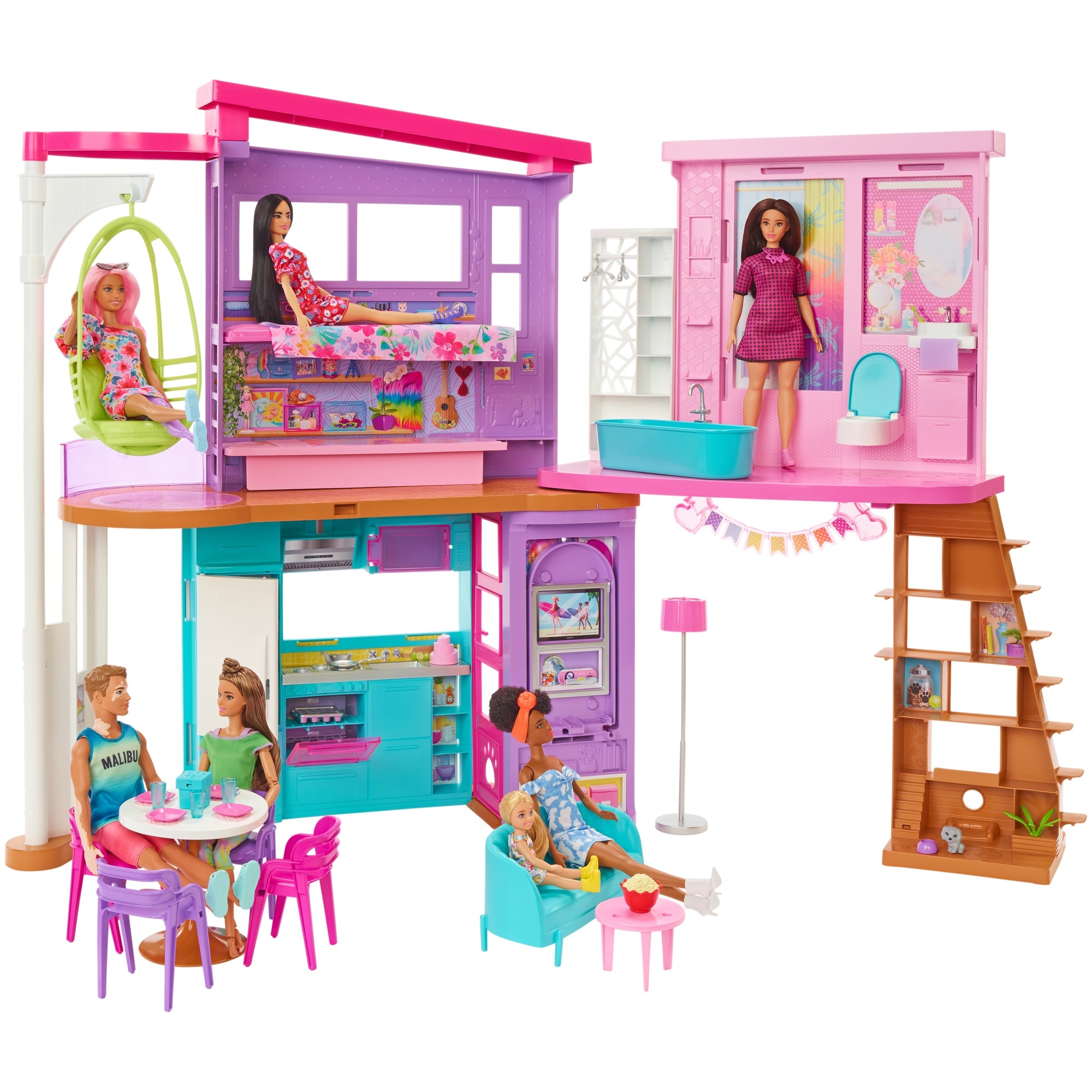 Barbie atostogų lėlių namas HCD50