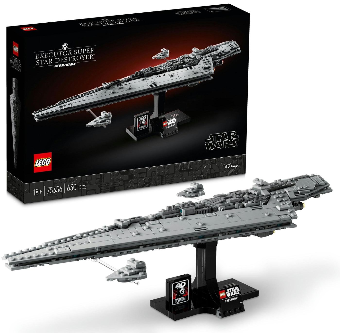 LEGO Star Wars kaladėlės 75356 Vykdytojų klasės žvaigždžių naikintojas