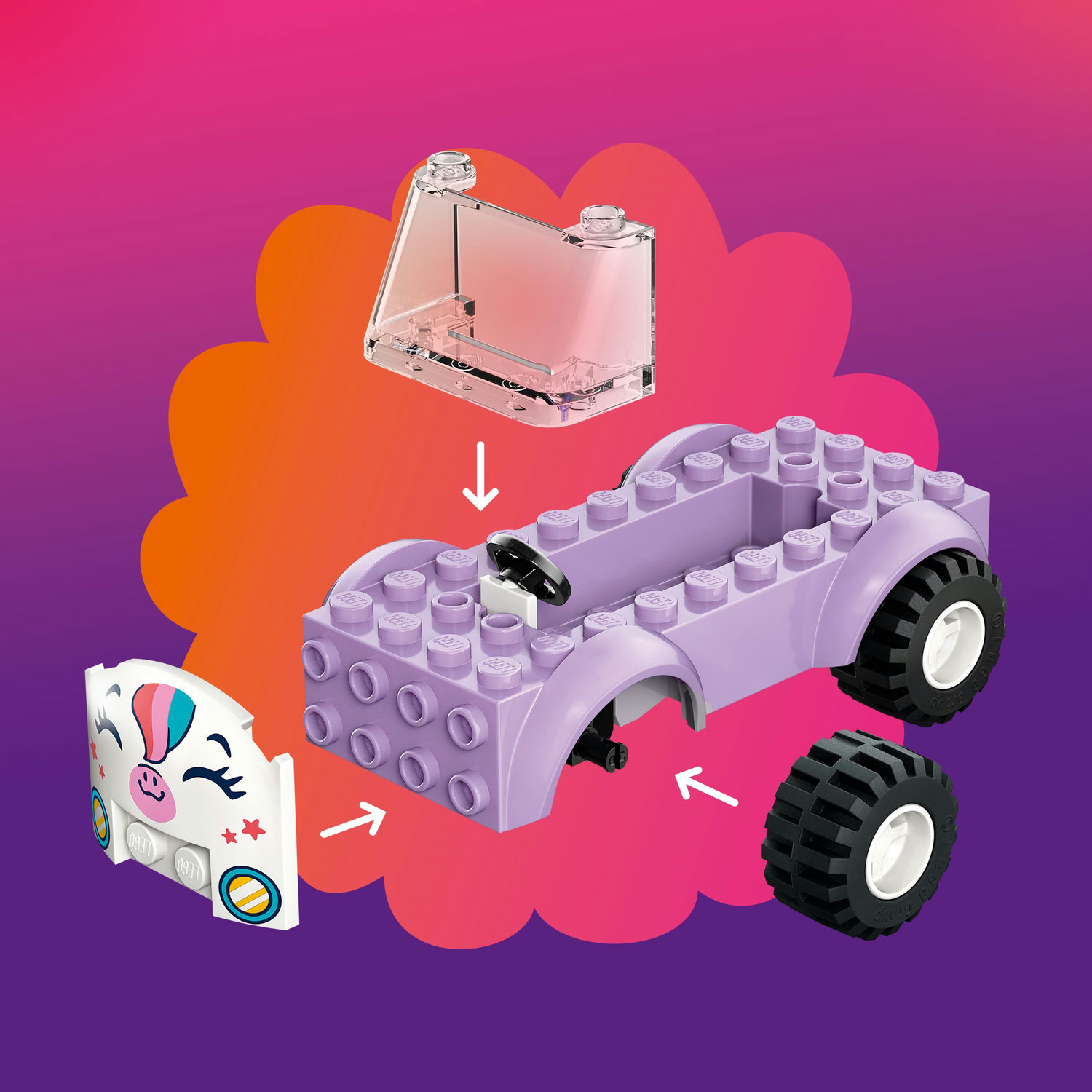 LEGO Friends vienaragio torto pristatymas 42675
