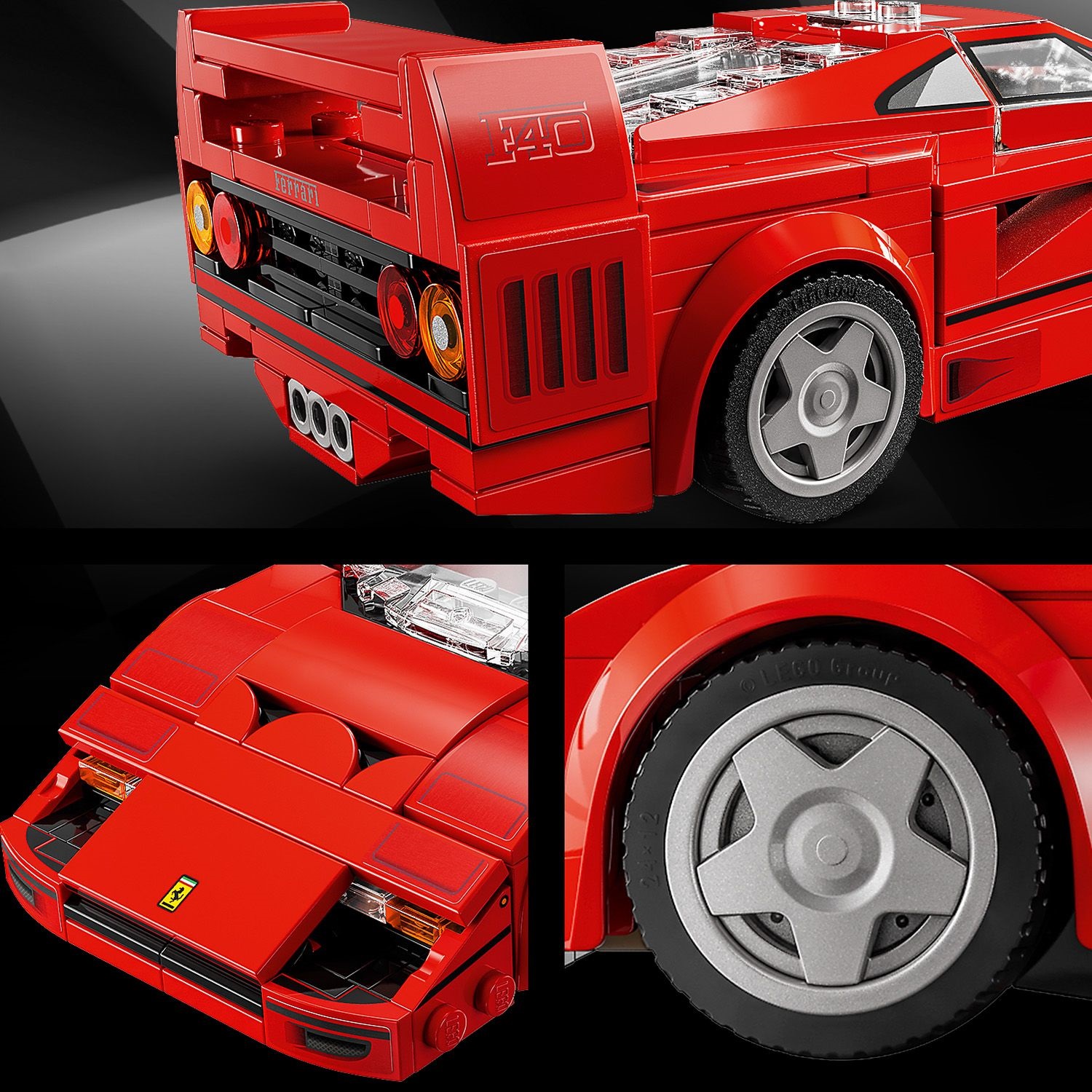 LEGO 76934 Speed Champions Ferrari F40 superautomobilis