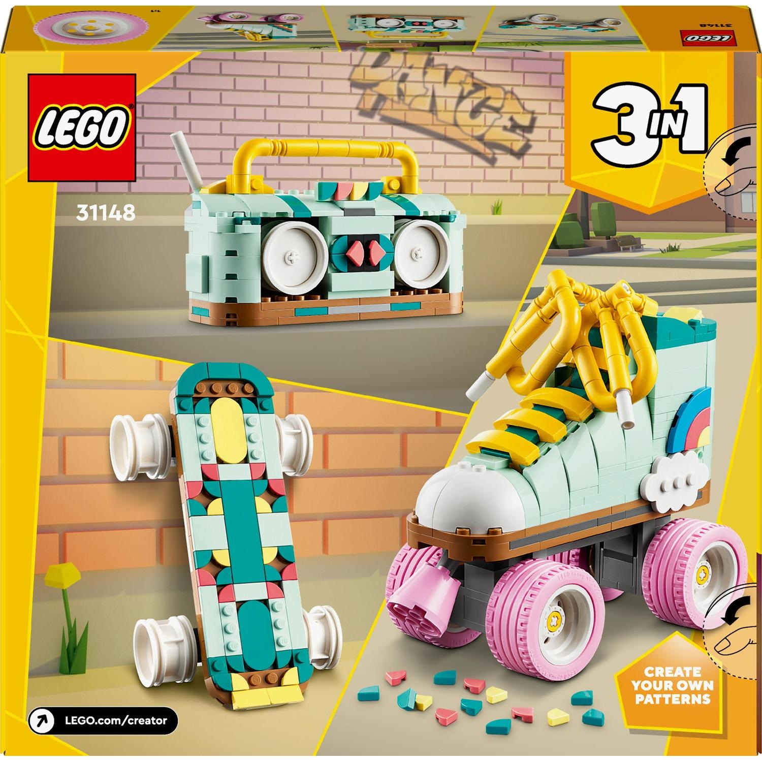 Lego Creator 31148 3 in 1 retro ro skritulys dovanai