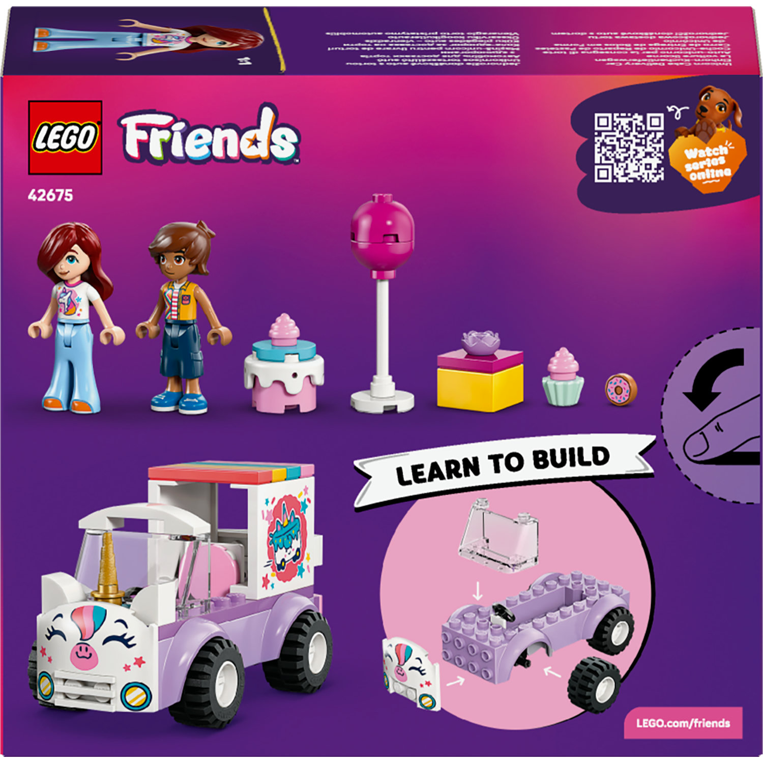 LEGO Friends vienaragio torto pristatymas 42675