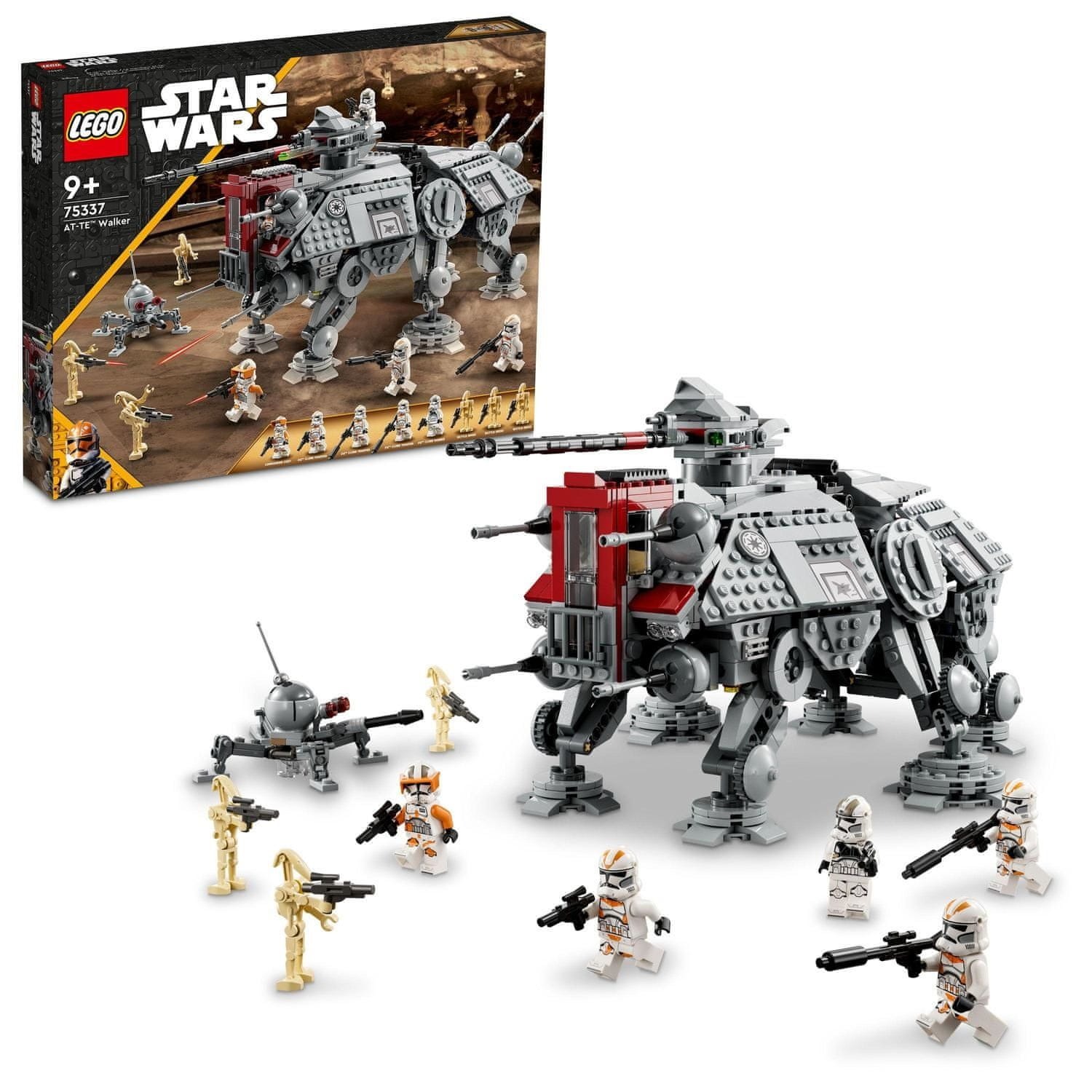 Lego Star Wars 75337 AT-TE žeminė krochuojanti mašina