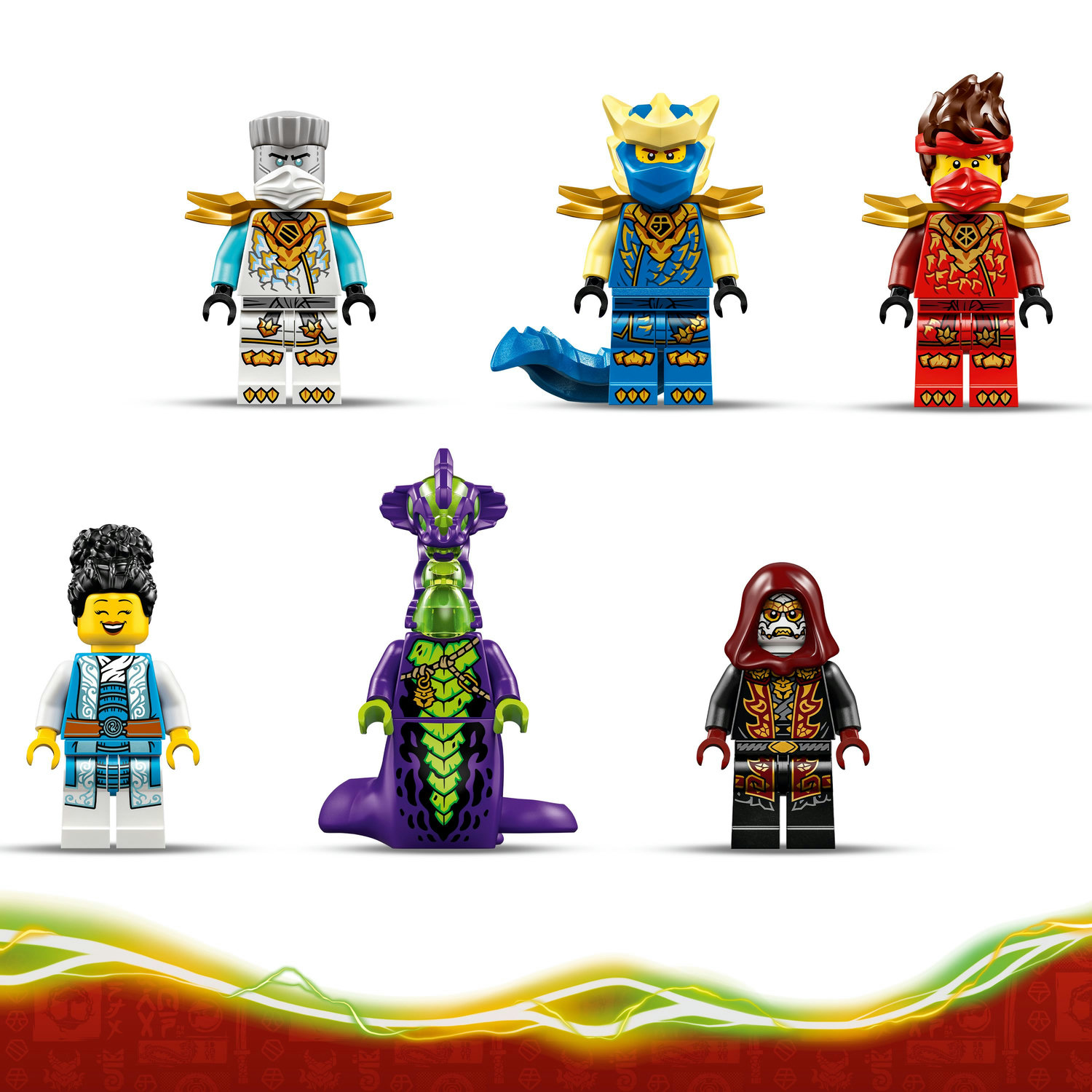 LEGO Ninjago 71857 bitva: medžio namelis su transportu