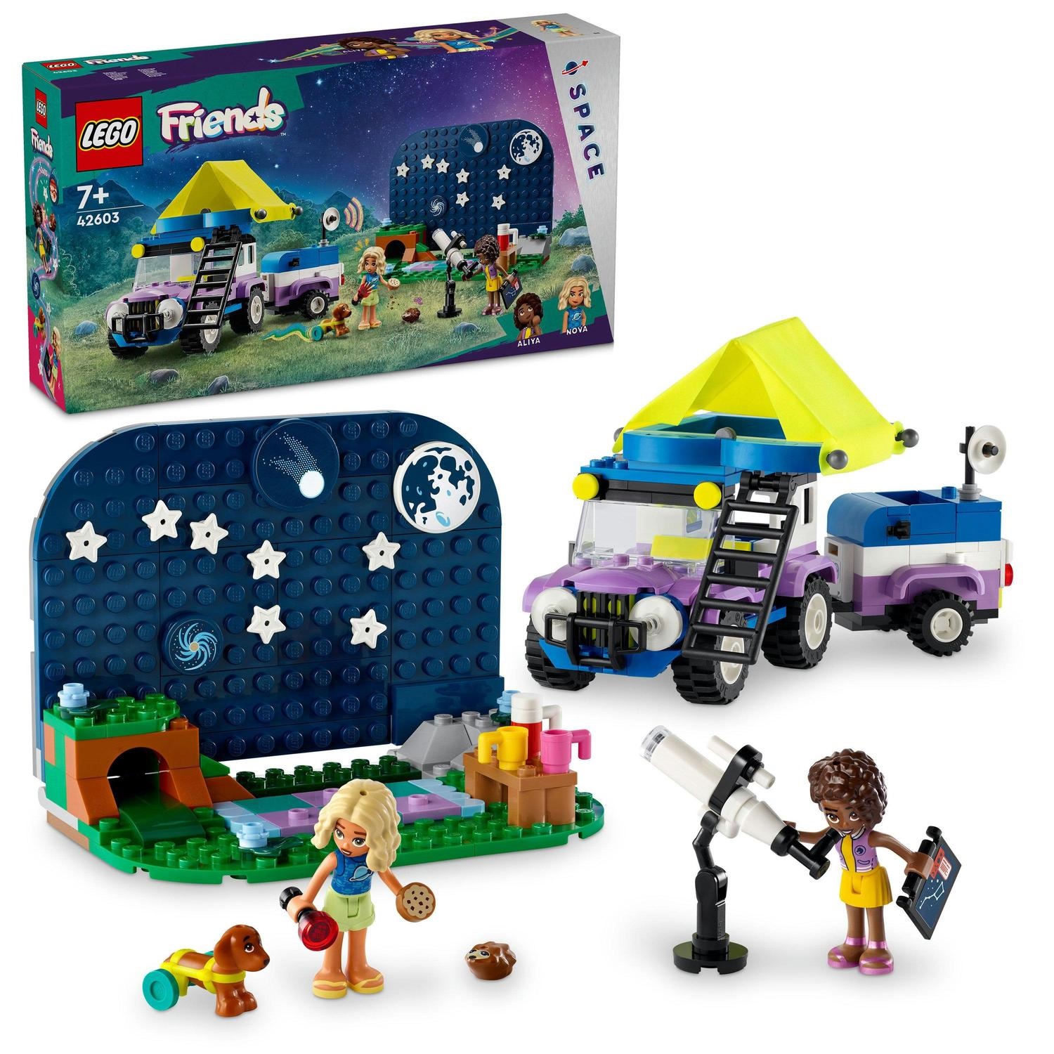 Lego Friends 42603 karavana žvaigždžių stebėjimui