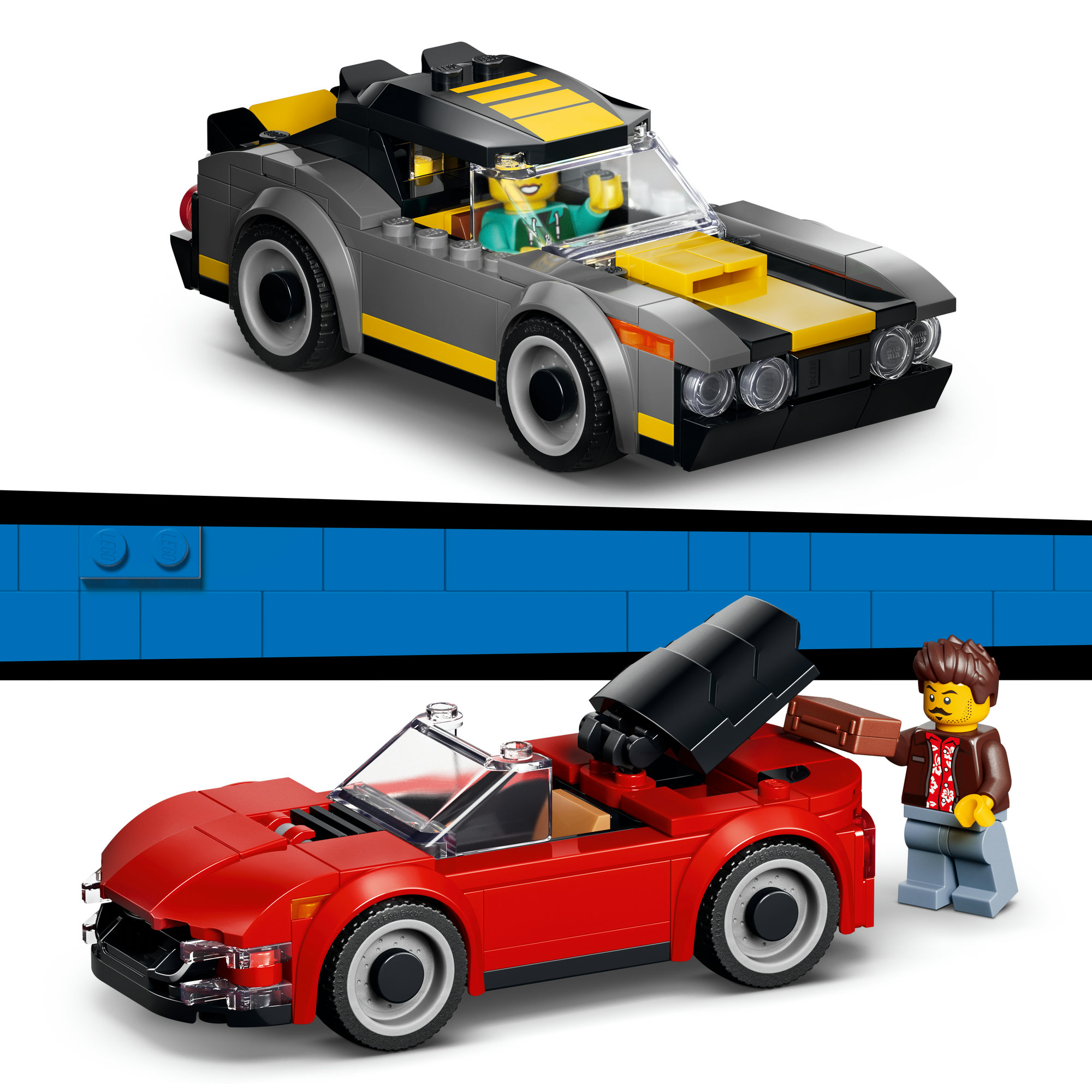 LEGO City automatis automobilių plovykla 60497