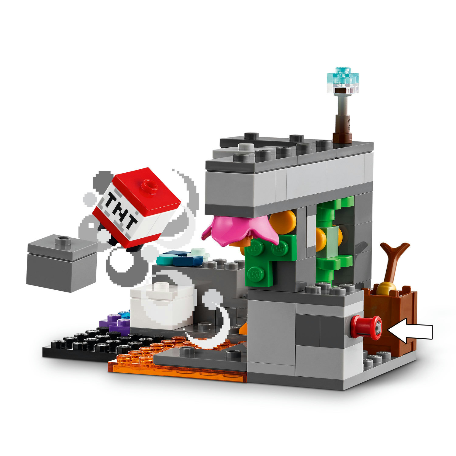 LEGO Minecraft sargybinis – 21274, klockai