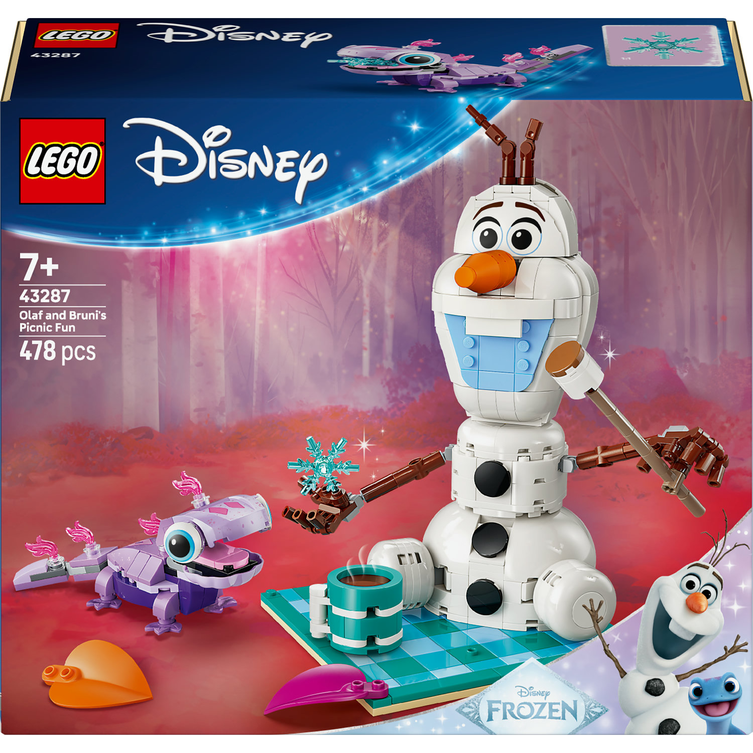 LEGO Disney Princess 43287 Olafo ir Bruni piknikas