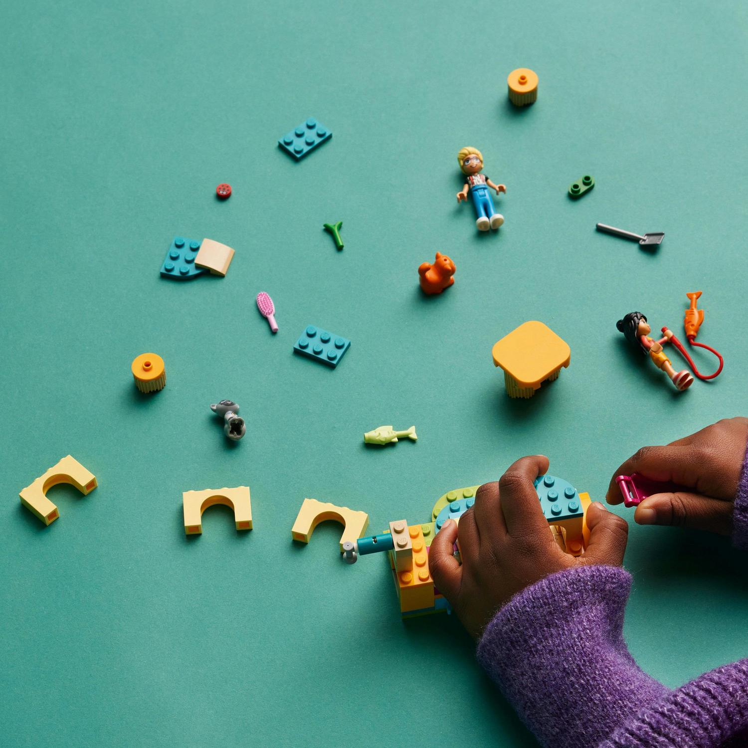 LEGO Friends katės žaidimų aikštelėje 42612