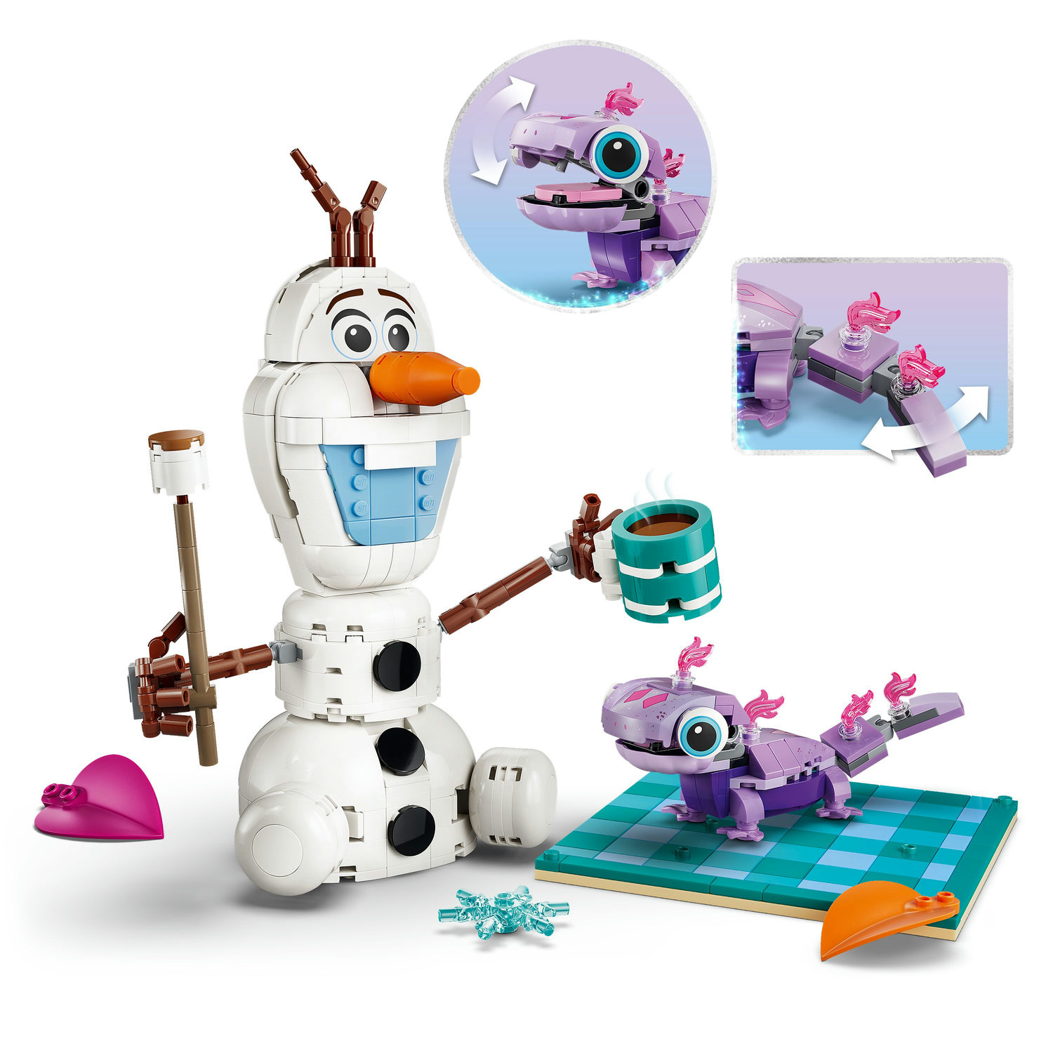 LEGO Disney Princess 43287 Olafo ir Bruni piknikas