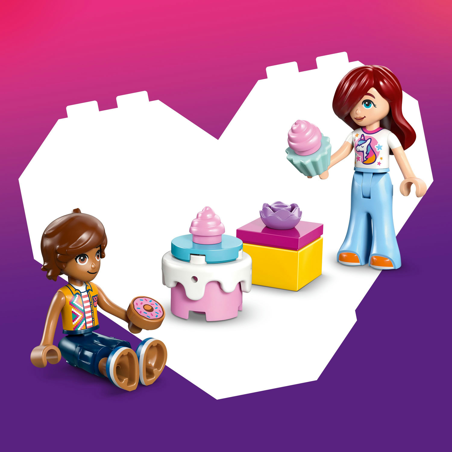 LEGO Friends vienaragio torto pristatymas 42675