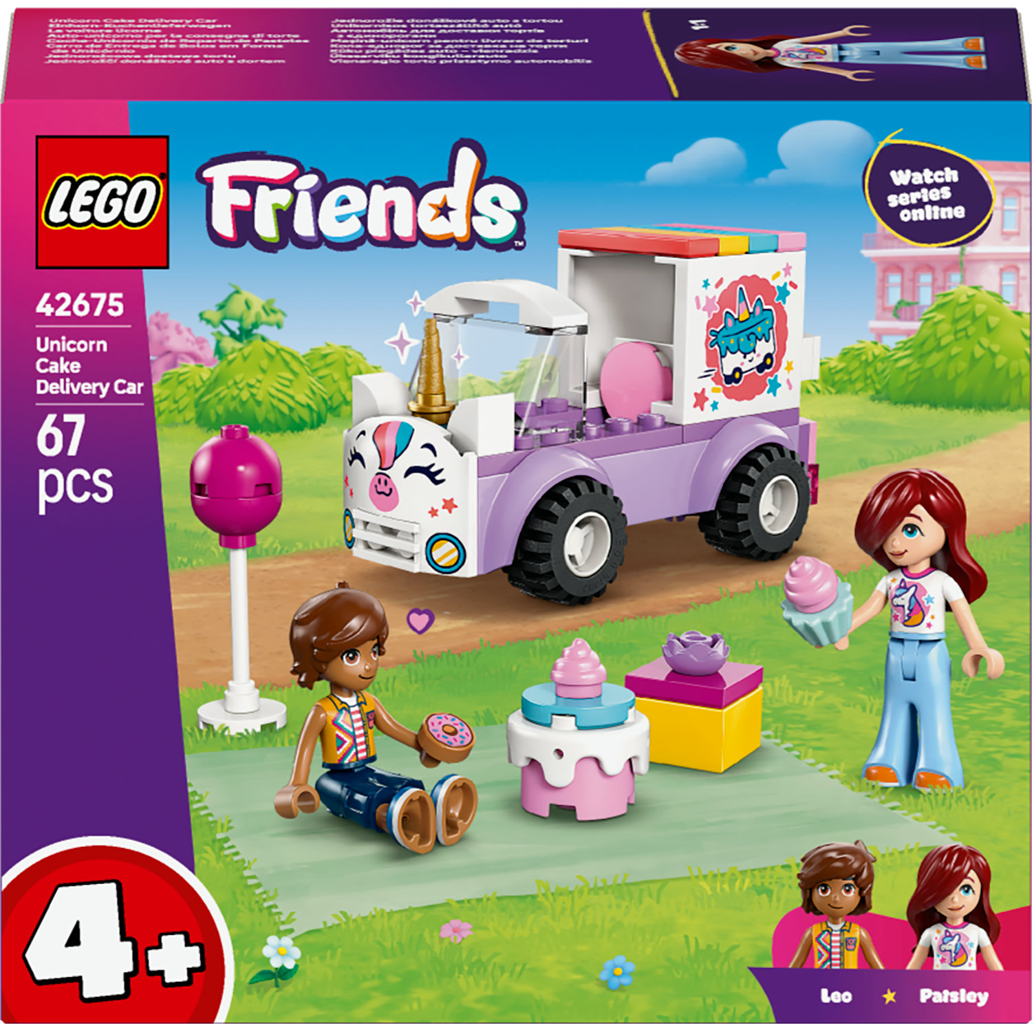 LEGO Friends vienaragio torto pristatymas 42675
