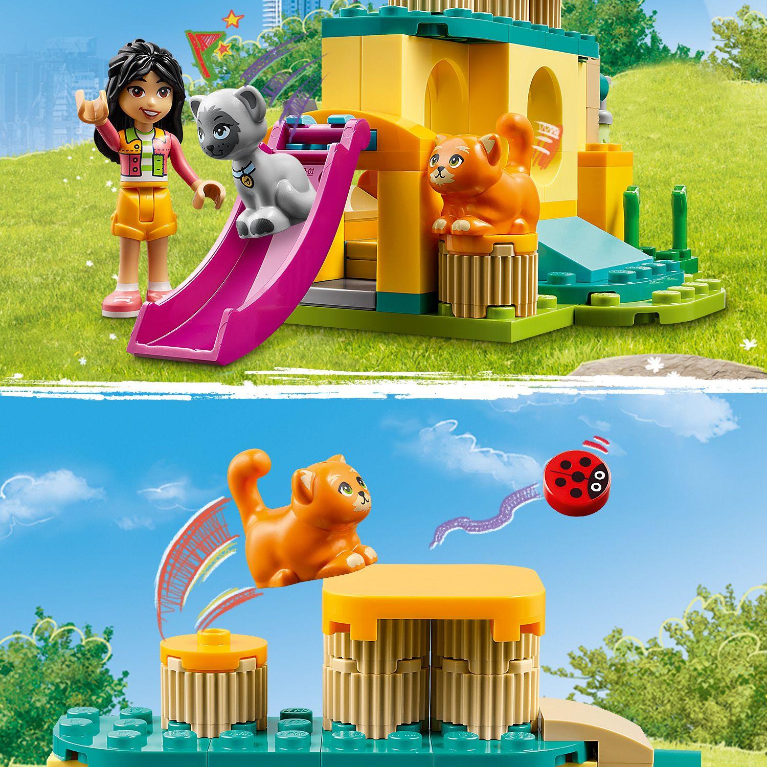 LEGO Friends katės žaidimų aikštelėje 42612