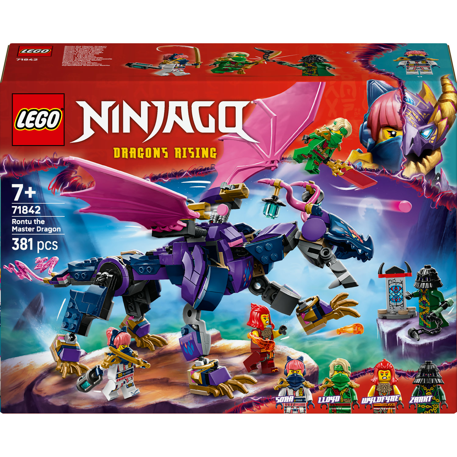 LEGO Ninjago Rontu drakono valdovas 381 kln.