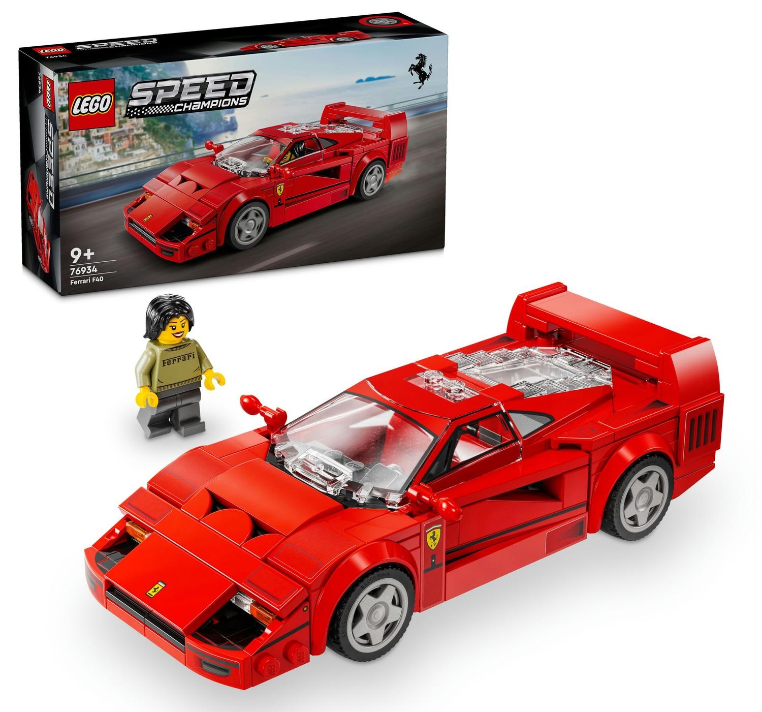 LEGO 76934 Speed Champions Ferrari F40 superautomobilis