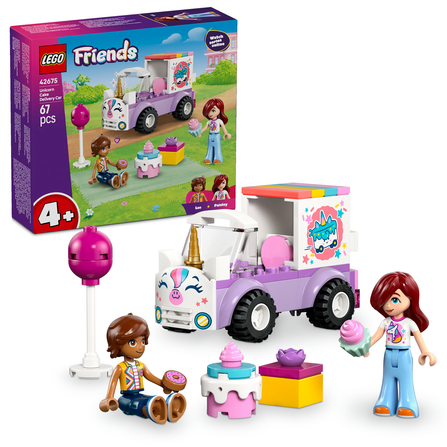 LEGO Friends vienaragio torto pristatymas 42675