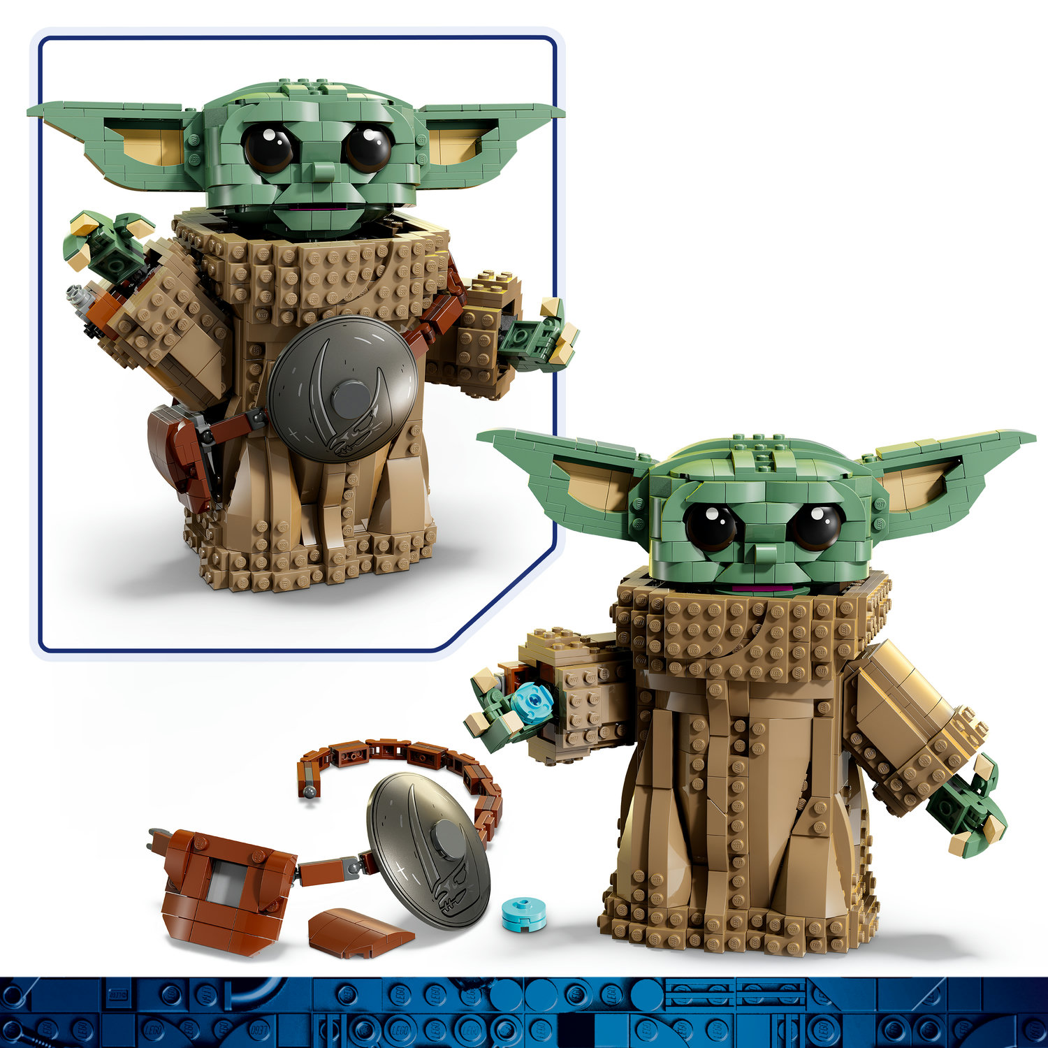 LEGO Star Wars 75446 Grogu, Mandalorijos mokinys