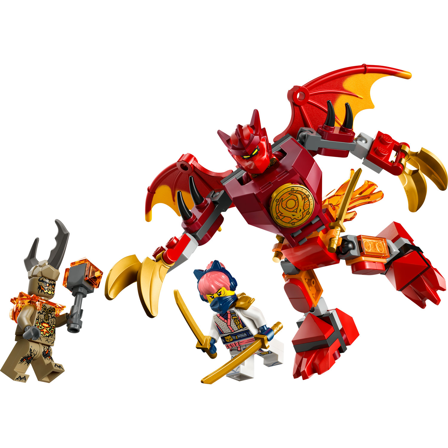 LEGO Ninjago 71851 drakoninis mechas Kaia