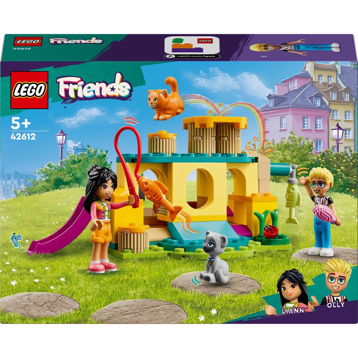 LEGO Friends katės žaidimų aikštelėje 42612