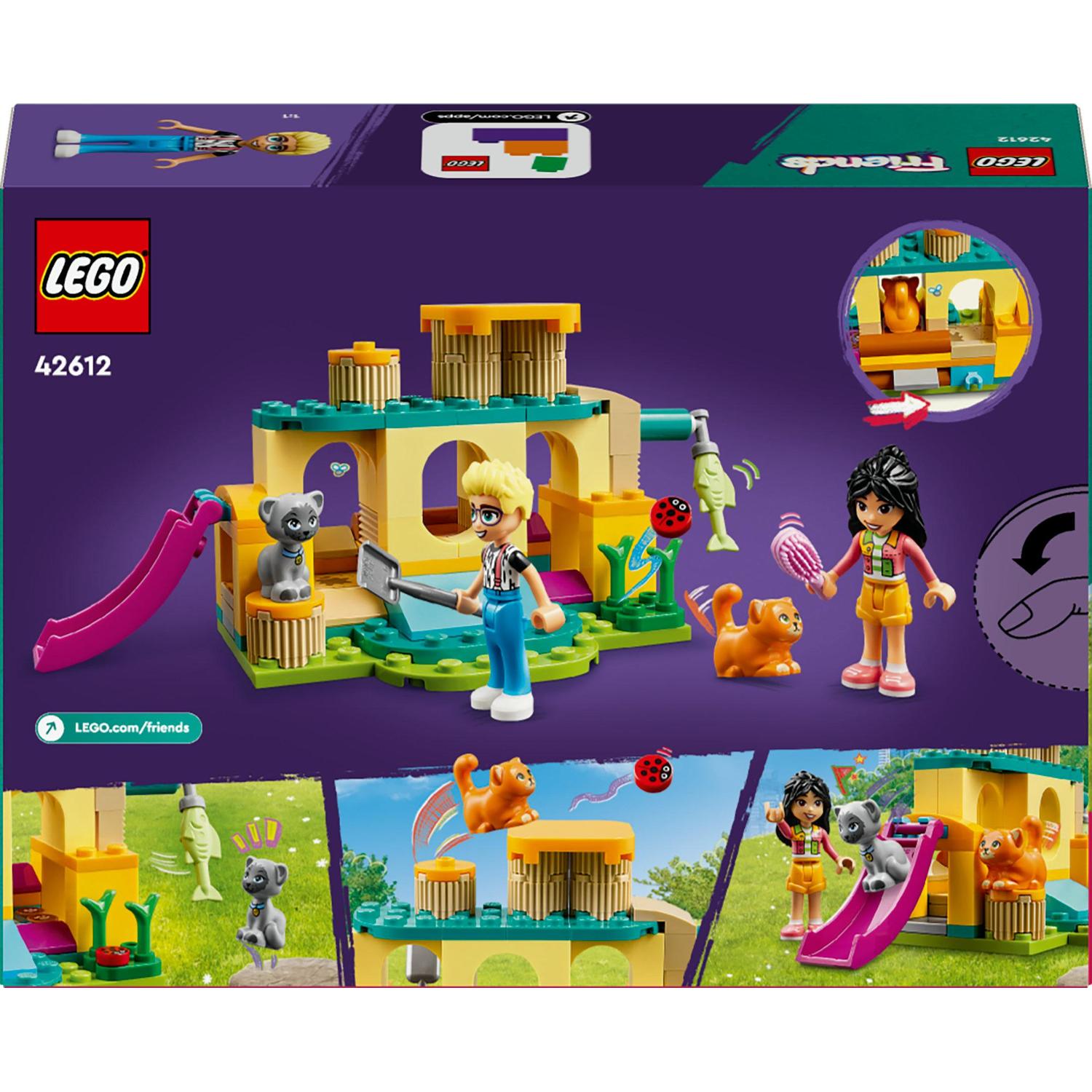 LEGO Friends katės žaidimų aikštelėje 42612