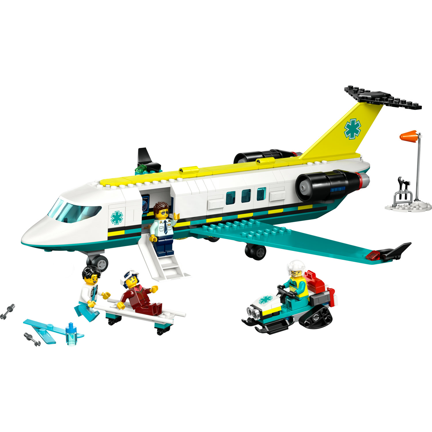 LEGO City gelbėjamojo lėktuvo rinkinys 60465