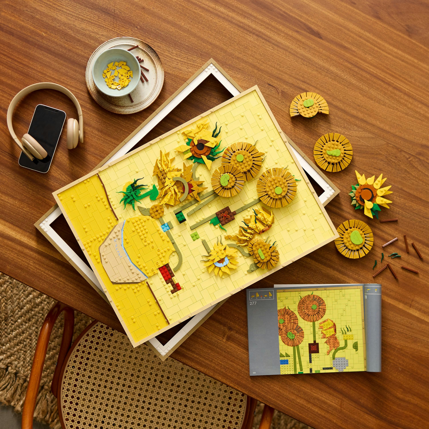 LEGO Art 31215 Van Gogh saulėgrąžos