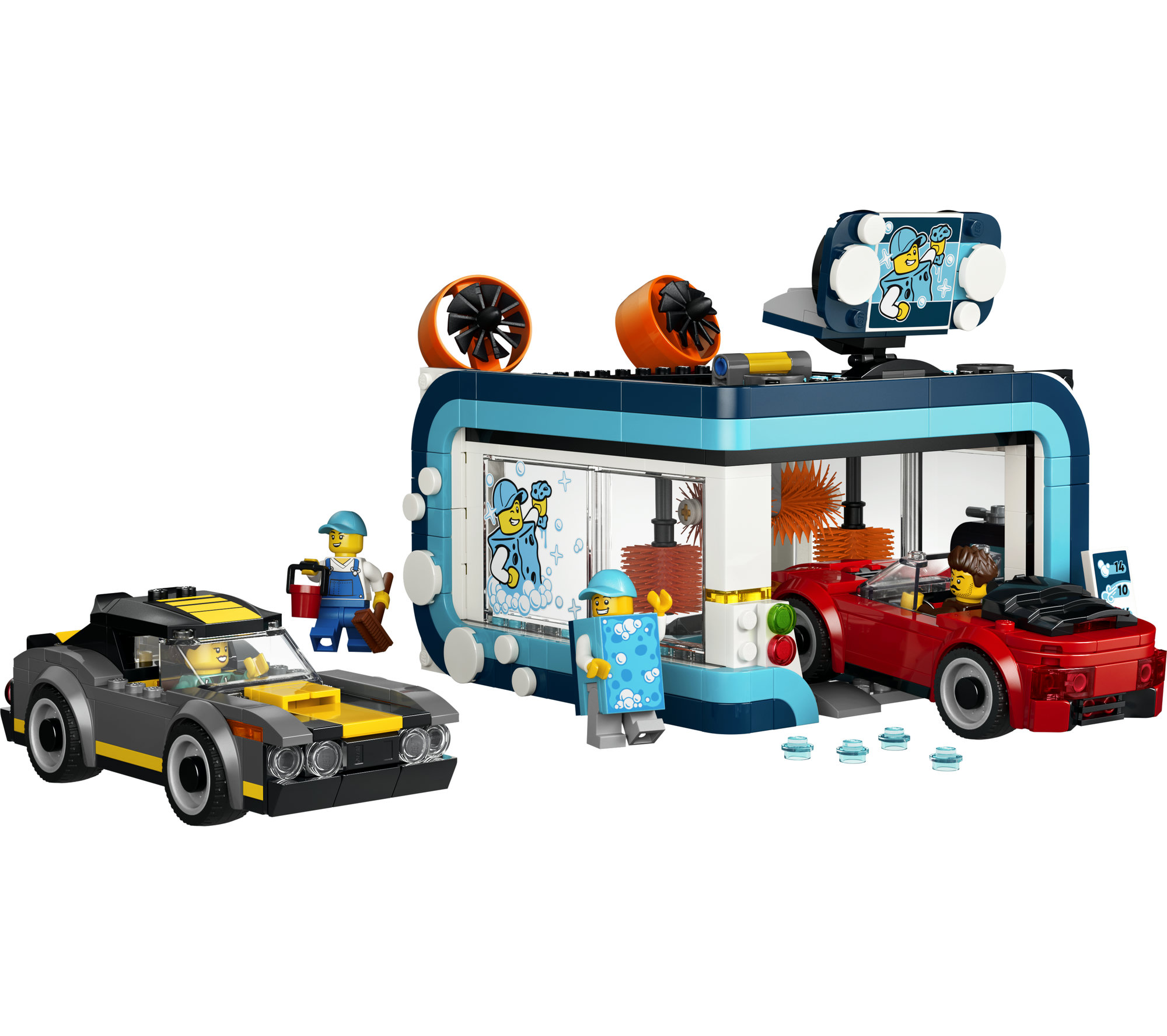LEGO City automatis automobilių plovykla 60497