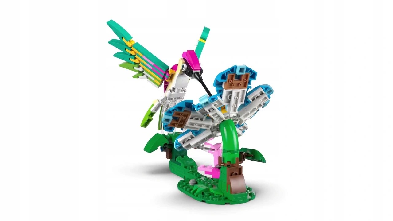 LEGO Creator 3 viename laukiniai gyvūnai: spalvingas kolibris 31384