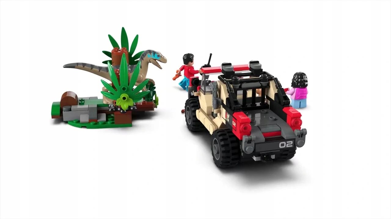 LEGO Jurassic World raptorinė bėgimo 76972