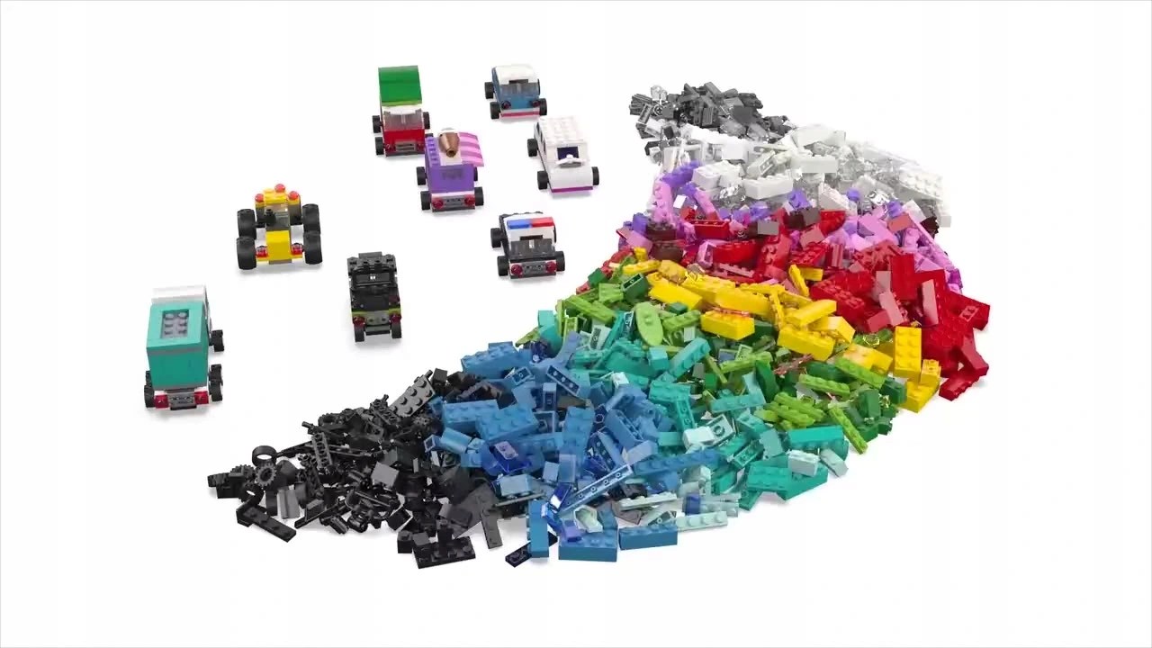 LEGO Classic 11036 kūrybingi transporto priemonės